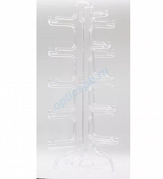 Фото Стойка  для оправ прозрачная 5 мест (H=315мм)